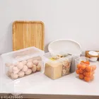 Plastic 3 in 1 Storage Container with Spoons 