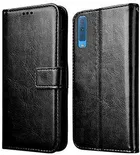 Samsung Galaxy A7 Artificial Leather Mobile Flip Cover 