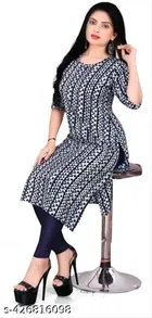 Crepe Kurtis for Women 