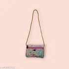 Fabric Printed Handbag for Girls 