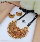 Mangalsutra with Earrings for Women 