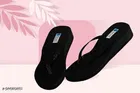 Solid Ethnic - Embellished Flatform Thong Flip-flops for Women 