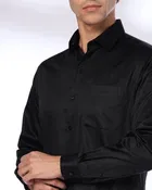 Polyester Full Sleeves Solid Shirt for Men 