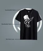 Round Neck Printed T-Shirt for Men 