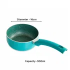 TerraHome Non-Stick-Aluminum Sauce Pan 900 ml 16cm, Green