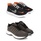Sports Shoes for Men, Multicolor, Pack of 2 