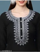 Embroidered A-line Kurta Set for Women 