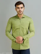 Cotton Blend Solid Shirts for Men, Multicolor 