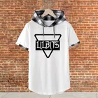 Cotton Blend Printed Hoodie for Men 