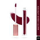 Seven Seas Liquid Lipstick for Women, Maroon 
