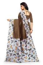 Mysore Silk Printed Saree for Women 