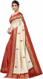 SVB साड़ी मैसुर सिल्क कलमकारी साड़ी 