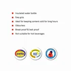 Cello Puro Emoji 600 Water Bottle 480 ml, Green