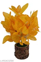 Plastic Artificial Flower With Pot,Multicolour