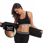 Professional Sweat Slim Belt for Weight Loss (Black)