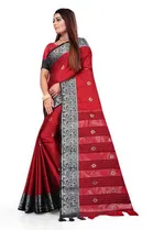 SVB एम्बेलिश्ड साड़ी फॉर वीमेन 