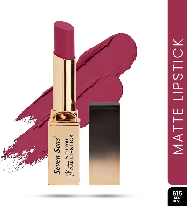 Seven Seas Lipstick for Women, Rose Rush (3.5g)