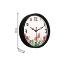 Khatu Craft Circle Clock Tulip printed 30x30cm