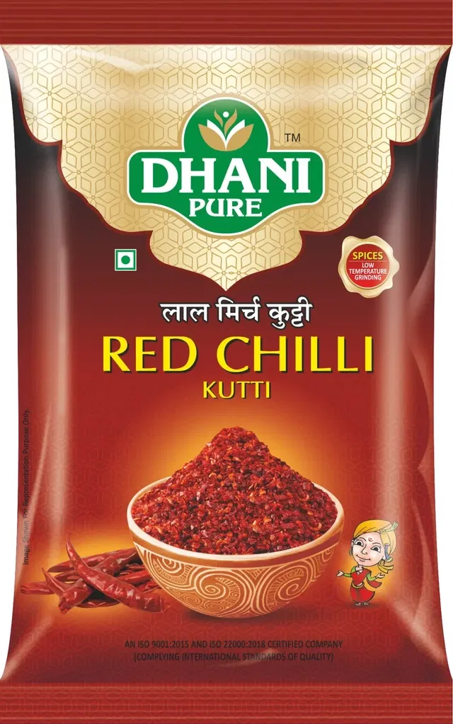 धानी शुद्ध लाल मिर्च कुट्टी 100 g