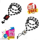 combo of Mahakal Black Mala with Hanuman Black Mala for Men, Pack of 2 