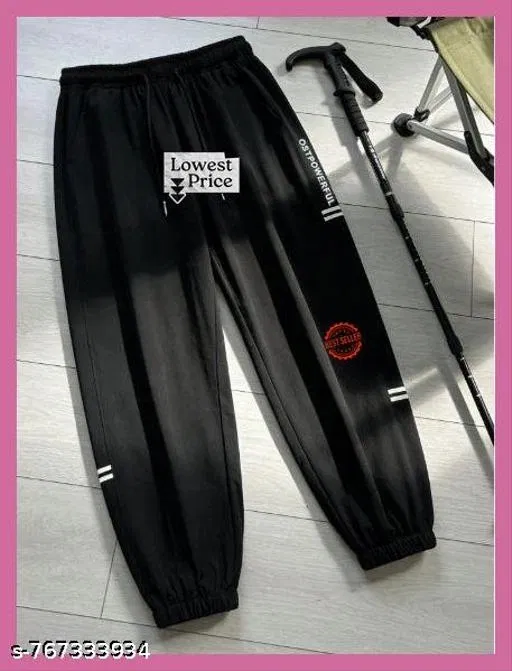 Terry Sport Pant for Women, Black (34)