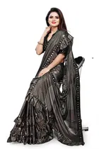 Lycra Blend Embellished Saree for Women 