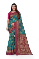 SVB प्रिंटेड साड़ी फॉर वीमेन 