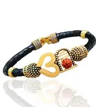 Trishul Damroo Design Brass Plated Bracelets 