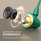 Aroma NB119 Zebra Upto 100H Playtime, ENC, Magnetic On/Off, Fast Charging Neckband Bluetooth  