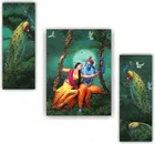 MDF 3 Pcs Designer Wall Painting for Home & Office 