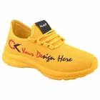 Birde Yellow Mesh Men Sports Shoes 