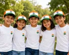 पिकफेस्ट इंडियन फ्लैग राउंड बैज P05