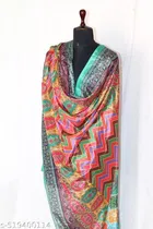 Cotton Printed Dupatta for Women & Girls, Multicolour 