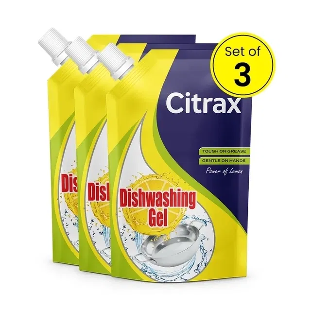 सिट्रैक्स डिशवॉश जेल  3X210 ml (Pack of 3)