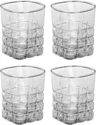 Afast Transparent, Glasses Suitable for Drinks 180 ml, Water, Juice, etc, Perfect for Home, Restaurants and Parties -Pack of 4