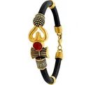 Trishul Damroo Design Brass Plated Bracelets 