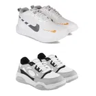 Sports Shoes for Men, Multicolor, Pack of 2 