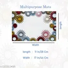 KANUSHI® PVC Fridge Multi Purpose Mats/Fridge Mats Set of 6 / Refrigerator Mats Set 