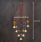 KC Arts Small Ganesha Windchime 27 inches Pack of 1