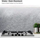 Aluminum Foil Sticker for Home & Kitchen Walls, Silver