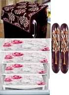 Knit 7 Pcs Fridge Cover Set 