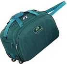 Polyester Solid Waterproof Duffel Bag with Wheels 