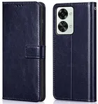 OnePlus CPH2401/ 1+ Nord 2T 5G Artificial Leather Mobile Flip Cover 