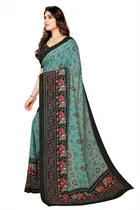 Georgette Printed Saree for Women 