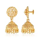 Brass Gold Plated Jhumkas for Women 