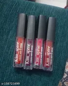 Liquid Lipstick for Women, Multicolor, Pack of 4