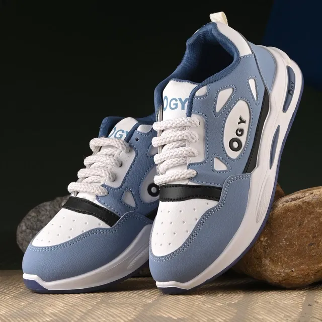 Casual Shoes for Women (White & Grey, 7)