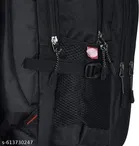 Polyester Backpack for Men & Women, Black