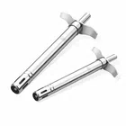 Stainless Steel Gas Stove Lighter (Silver, Pack of 2)