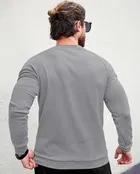 Round Neck Solid T-Shirt for Men 